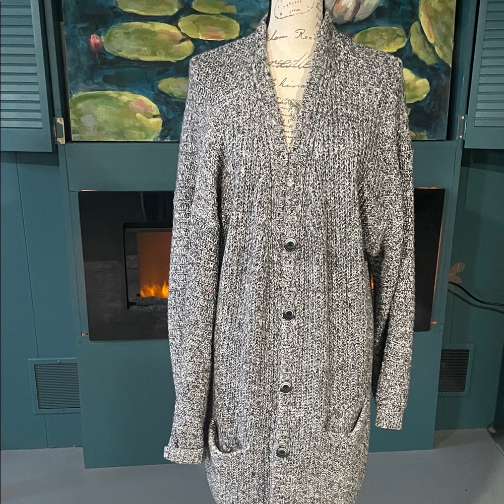 CAbi Multicolor Knit Cardigan